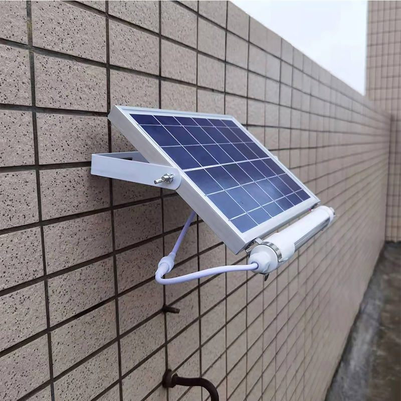 Tube de garde extérieur de la lampe fluorescente solaire à télécommande 60W contrôlé par le bouton