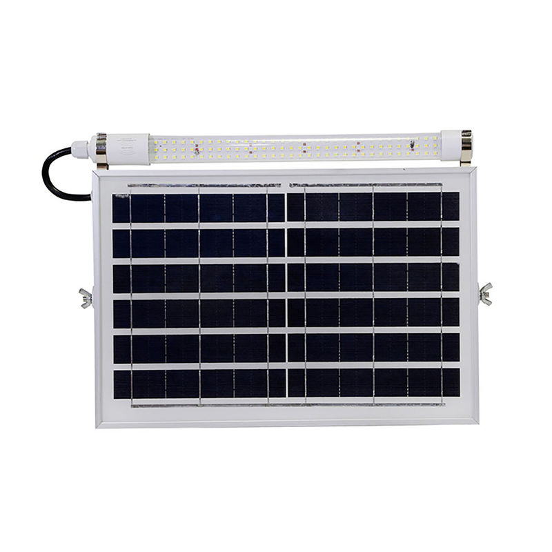 Tube de garde extérieur de la lampe fluorescente solaire à télécommande 60W contrôlé par le bouton