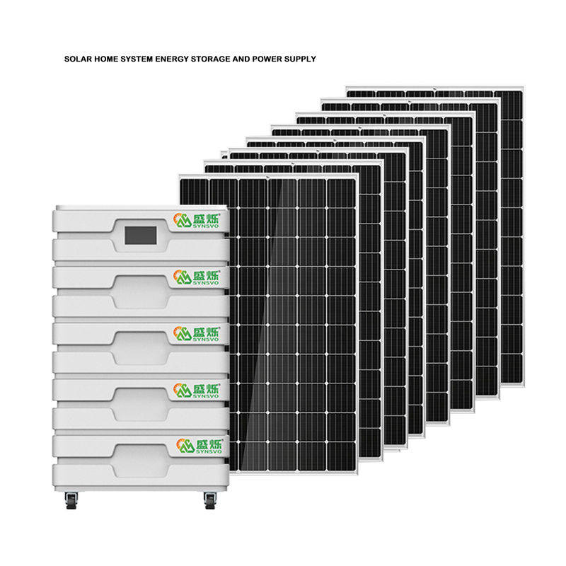 Système d'alimentation 	Système solaire portatif Kit For Houses des générateurs 10KW 5KW