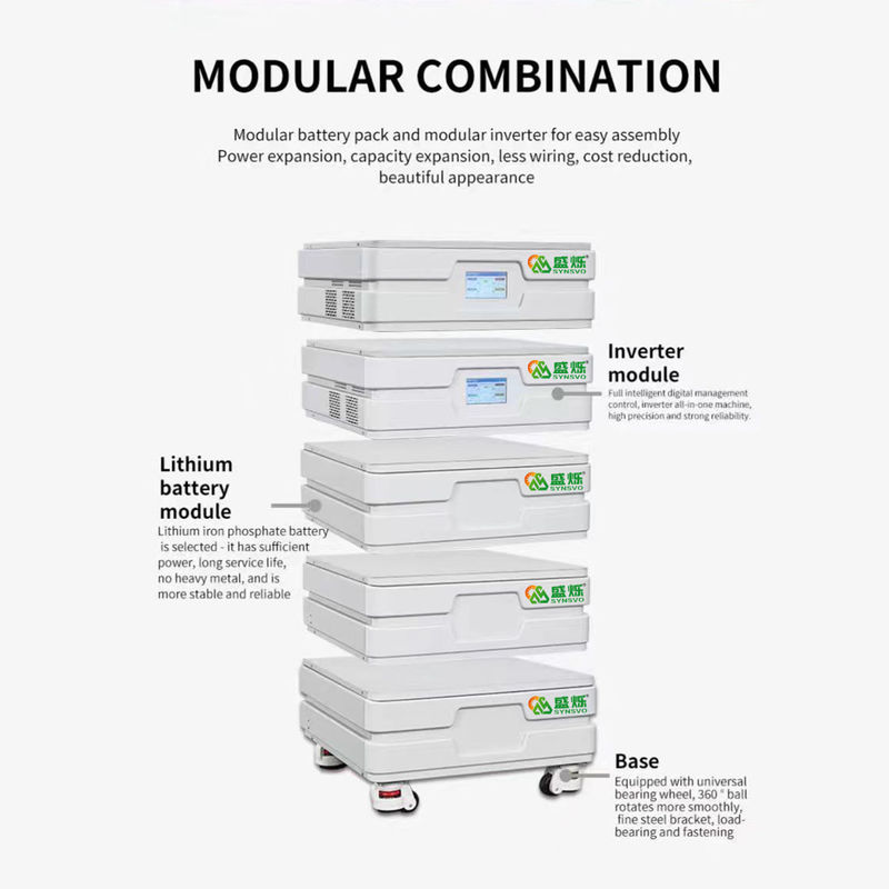 Générateur à énergie solaire portatif de batteries au lithium 5KW 10KW pour des lumières de TV pour la Chambre