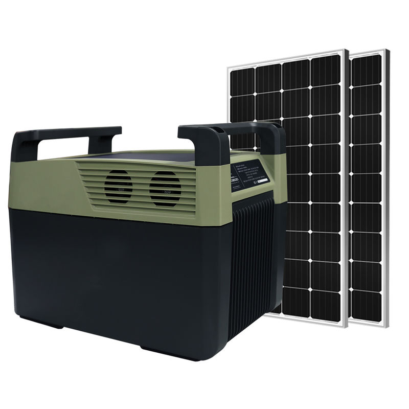 Kit portatif de générateurs de systèmes d'énergie solaire de la puissance 3200W pour la maison avec la batterie au lithium
