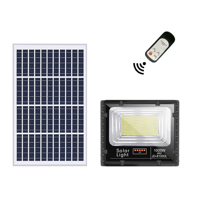 La lampe solaire extérieure 100W 200W 300W de la sécurité LED de lumière d'inondation IP67 a actionné le foyer
