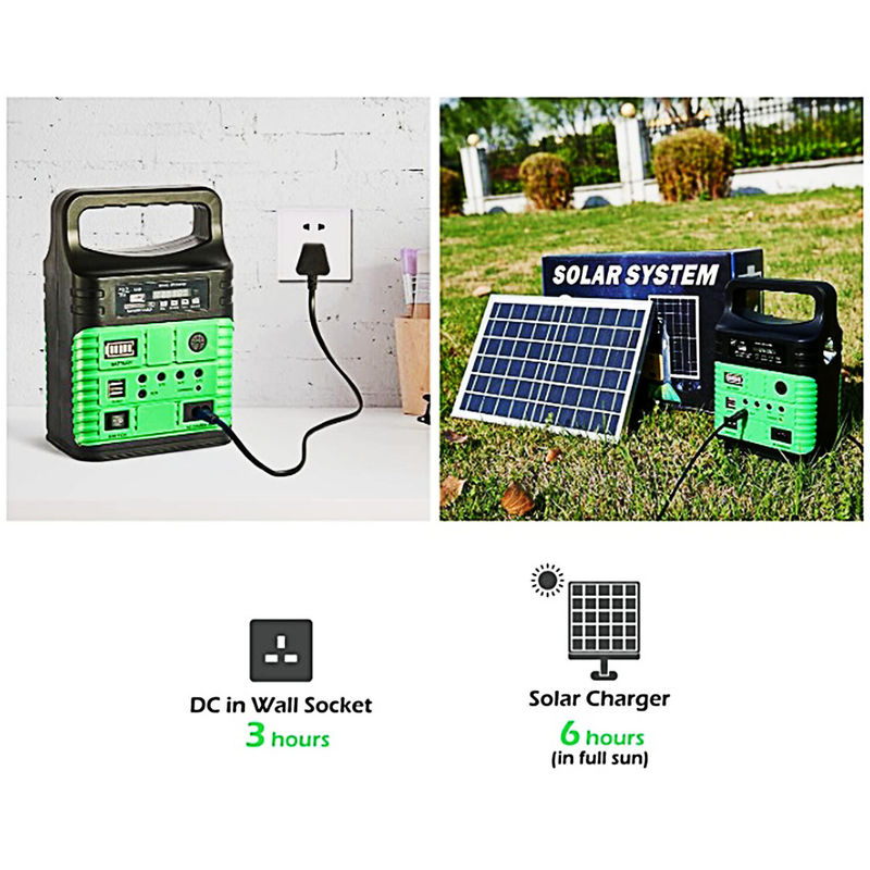 Petit portatif de camping d'intérieur de kit solaire de système d'éclairage de puissance de LE mini pour la zone rurale
