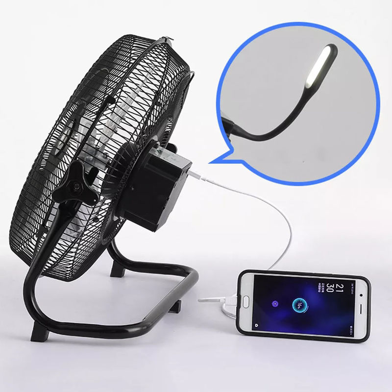Lumière extérieure rechargeable portative d'USB LED de chargement de batterie de puissance d'énergie de panneau solaire