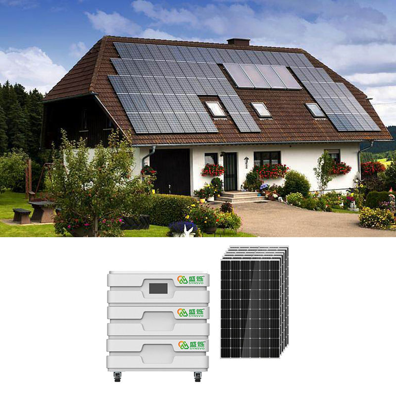 panneaux solaires portatifs Kit Battery Charger Generator Station de 1000W 500W pour la maison
