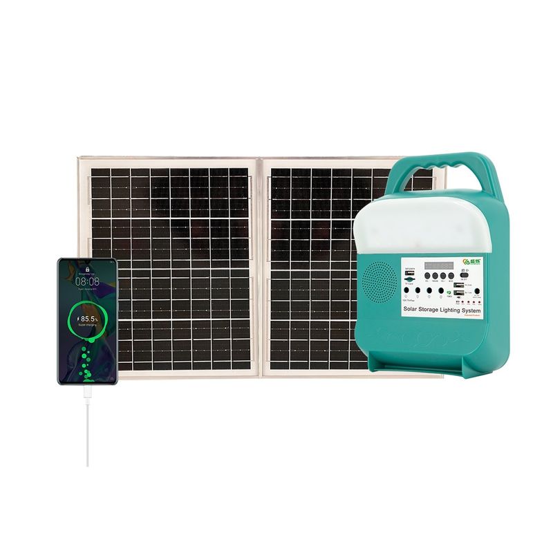 Tous dans une énergie de systèmes solaires portative d'Offgrid pour la petite énergie à la maison 7000K