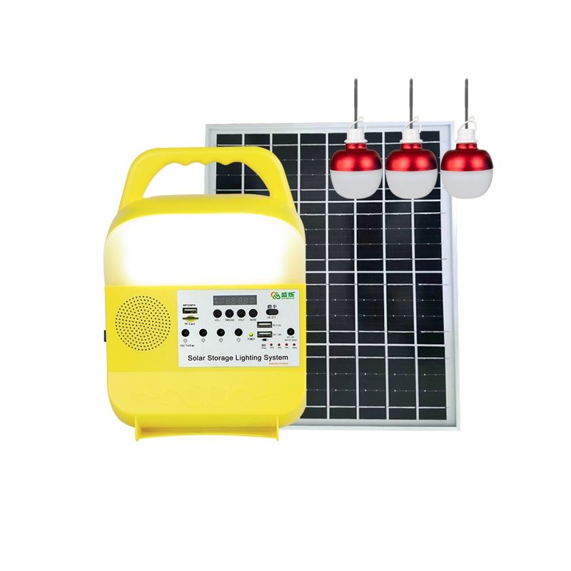 Le panneau solaire 16V multifonctionnel a mené le système d'éclairage 16W pour la tente augmentant l'urgence de pêche