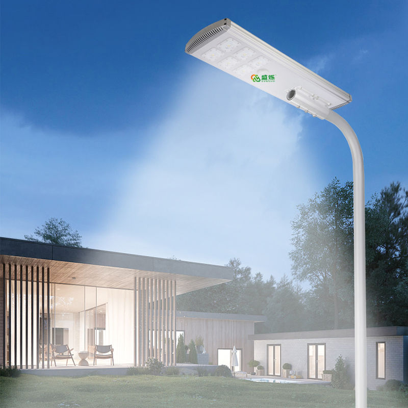 Rue imperméable 400w 600w 800w tout d'ABS de lumière du capteur Ip65 solaire dans un 3.2V