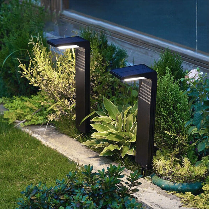 Lumière d'inondation imperméable légère de jardin de pelouse extérieure blanche solaire de la lumière LED Kit Garden Lights Solar Powered