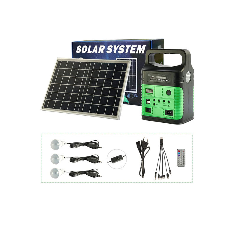 La lampe rechargeable solaire d'approvisionnement d'usine a mené l'ampoule solaire avec la lanterne de secours de panneau solaire