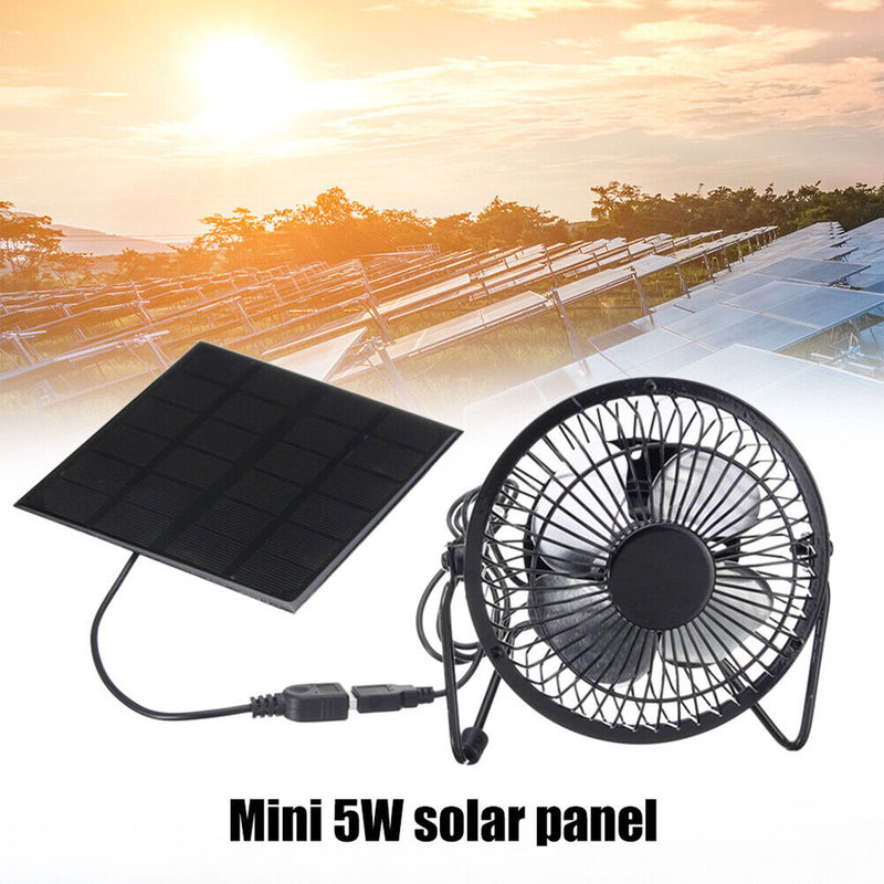 Fan solaire d'USB de chargeur de batterie rechargeable de fan portative électrique multifonctionnelle de plancher rechargeable