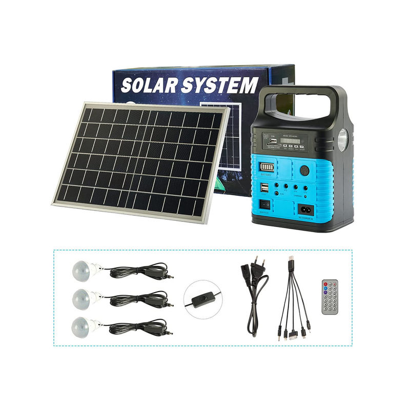 Toit à la maison de remplissage solaire de système de panneau solaire du système 30W solaire montant les systèmes à énergie solaire