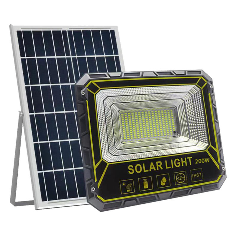 Le foyer extérieur solaire lumineux superbe de lumière d'inondation de rendement élevé a mené la rue solaire 100W