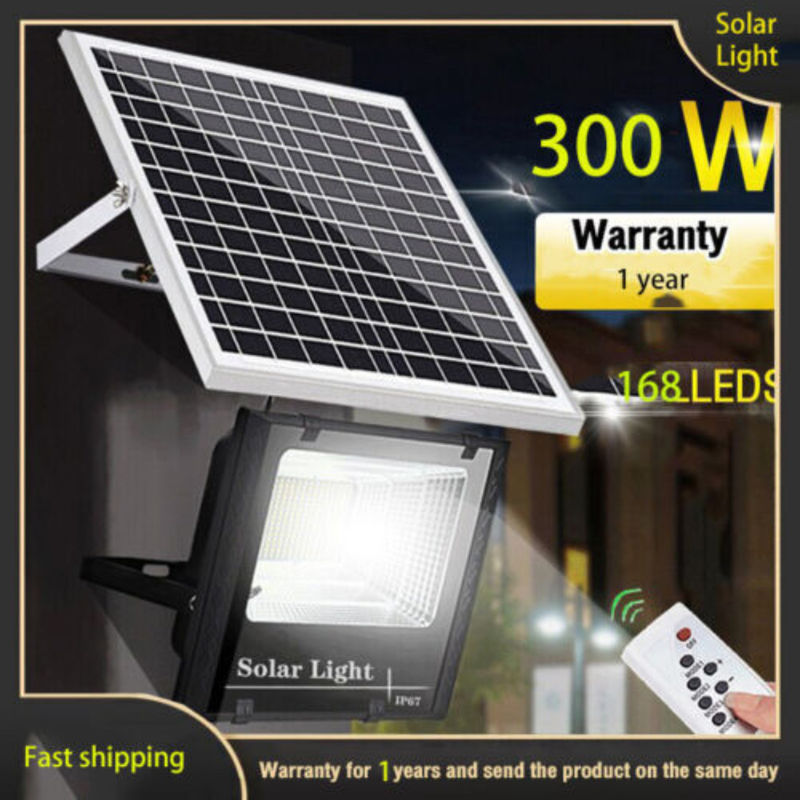 contrôleur à distance Timing d'inondation du super pouvoir 300W de lumière de sport extérieur solaire de rue