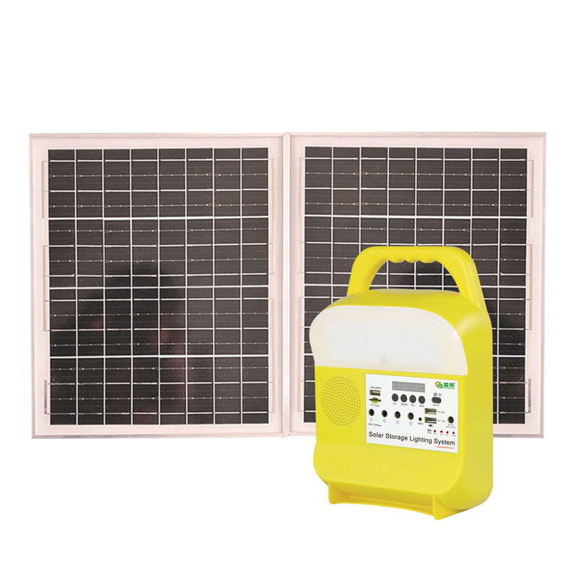 Générateur campant portatif avec le type systèmes solaires 45W 16V de port mobile de charge de C