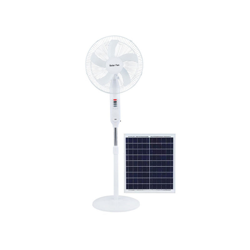 25W vitesses extérieures actionnées solaires rechargeables de vent de la batterie au lithium de la fan 18650 3 avec le panneau