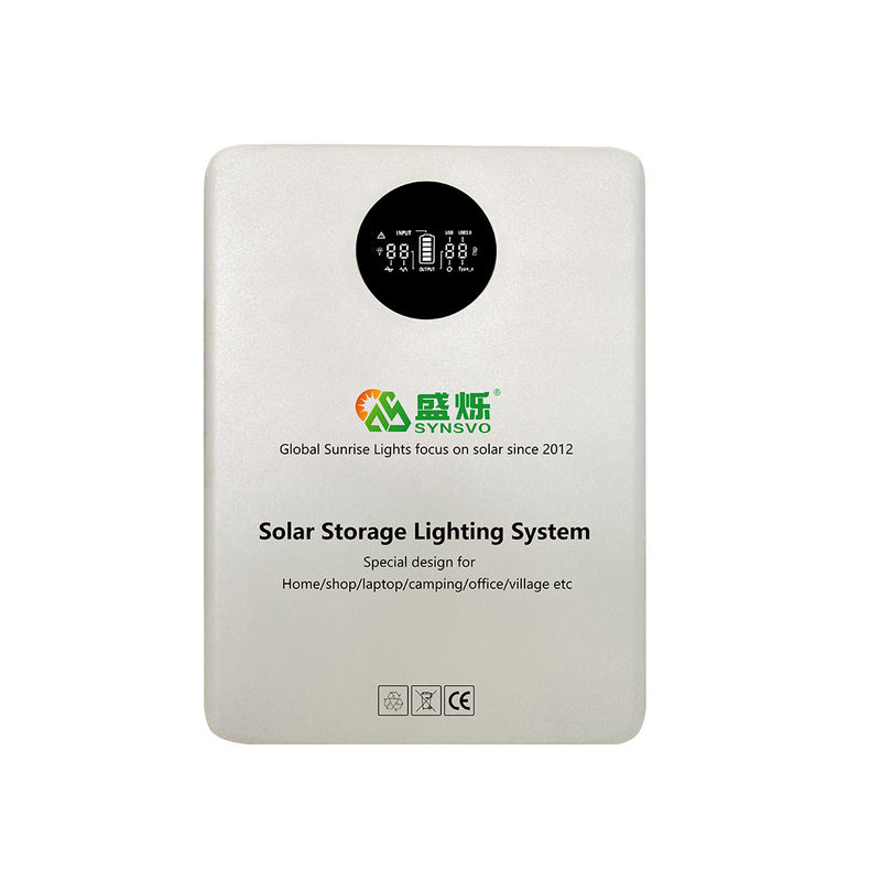 Générateur du système 150W 300W de stockage de l'énergie de ROHS picovolte avec la centrale de lithium de panneau solaire