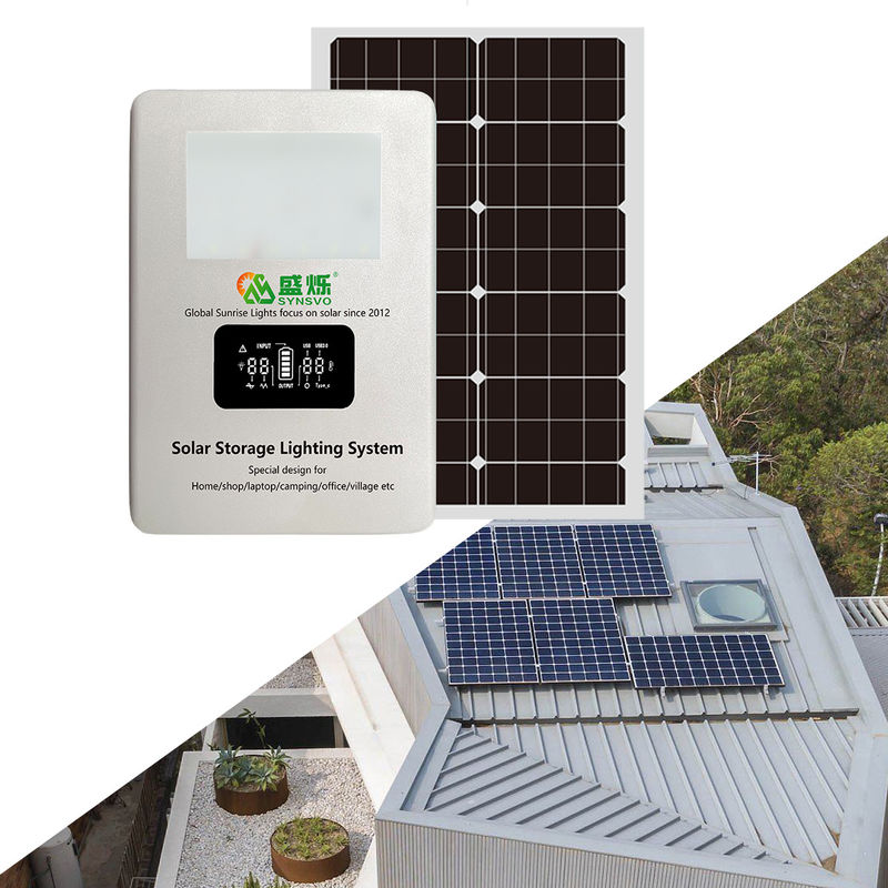 Le système énergétique de panneau solaire d'efficacité de 97% avec la batterie de 16V 12.5ah et de 16V 25ah a empaqueté dans la boîte 938 de carton