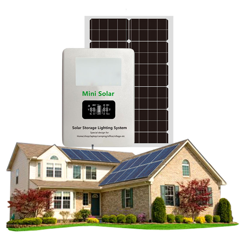 Panneau au détail de Kit With Battery Inverter Output 3.2~3.6A de panneau solaire de boîte