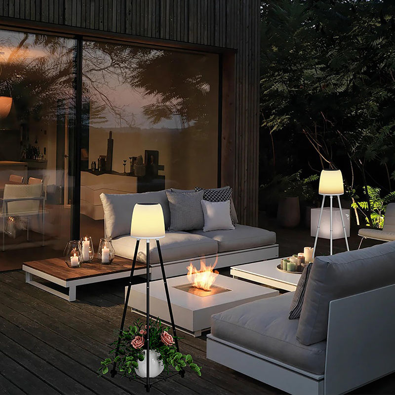 Lumières solaires décoratives monocristallines au silicium 30lm 5v/1.2w Pour la décoration de jardin