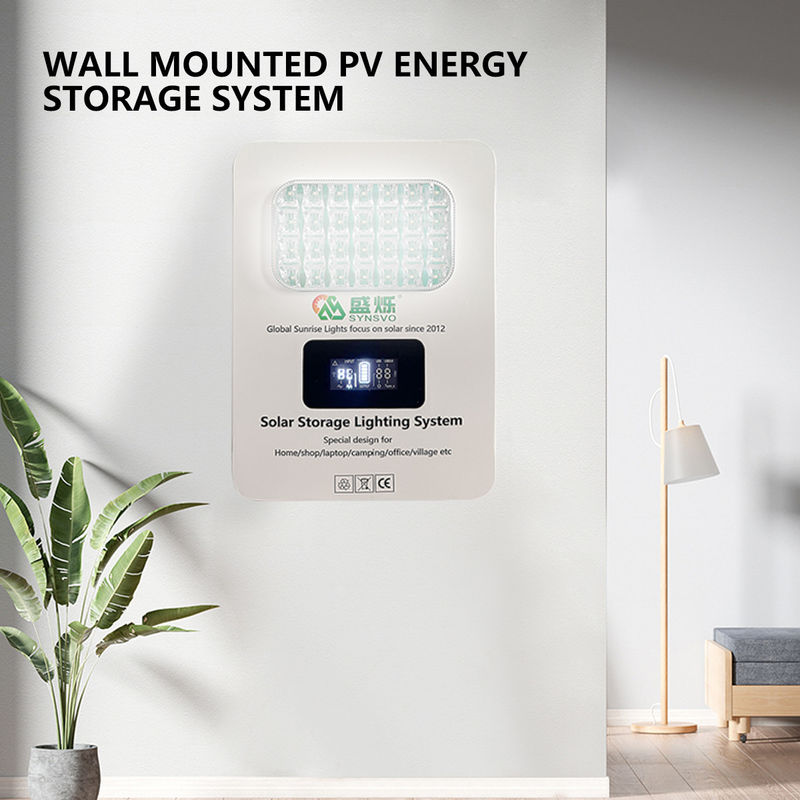 Générateurs solaires portables montés sur le mur avec une durée de charge de 6 à 8 heures SRE-938
