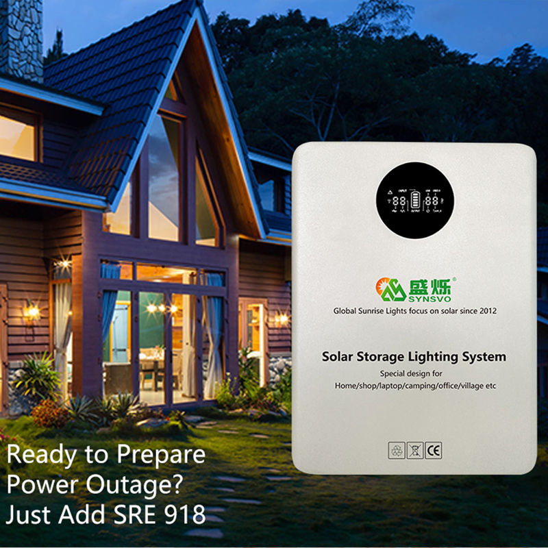 6W*3PCS Générateur portable Inverteur solaire Avec 3A Courant de sortie 5V/9V/12V/220V Voltage de sortie