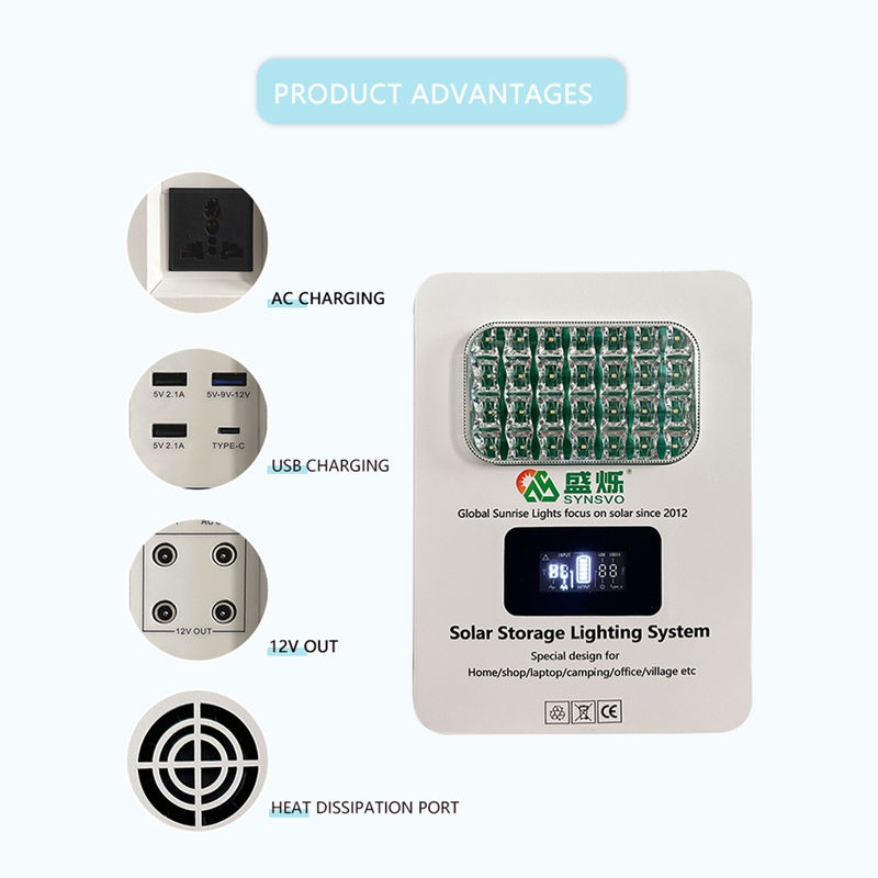 Système d'énergie de panneau solaire de 180W/300W IP65 Box de jonction hors réseau Inverseur solaire hybride