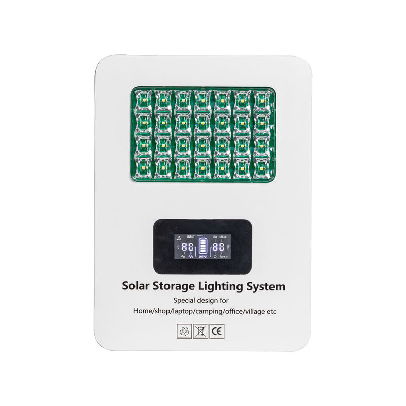 Système d'éclairage de stockage solaire portable 16V 12,5AH
