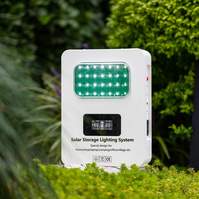 12V 25AH capacité de batterie Systèmes de production solaire portables - Solution d'alimentation hors réseau Produits d'énergie solaire portables