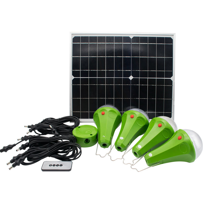 Économie d'énergie Les lampes solaires pour la maison 10h Temps de travail 6W*4pcs