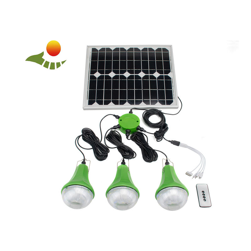 Éclairage solaire en plastique avec commutateur 3PCS pour 10h de temps de travail en extérieur
