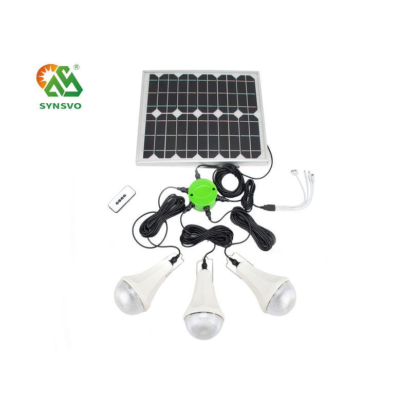 Matériau ABS PC Kit de lumière solaire pour la pêche 3500K Température de couleur à l'extérieur