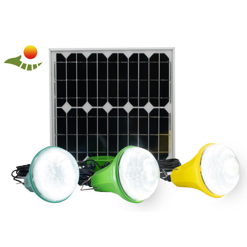 Kit de lumière solaire polyvalent et portable 3,8 kg/ensemble adapté à tout environnement