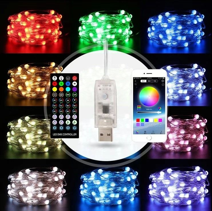 lumières décoratives actionnées solaires de ficelle d'arbre de Noël d'électrodéposition de Chrome des lanternes 6V