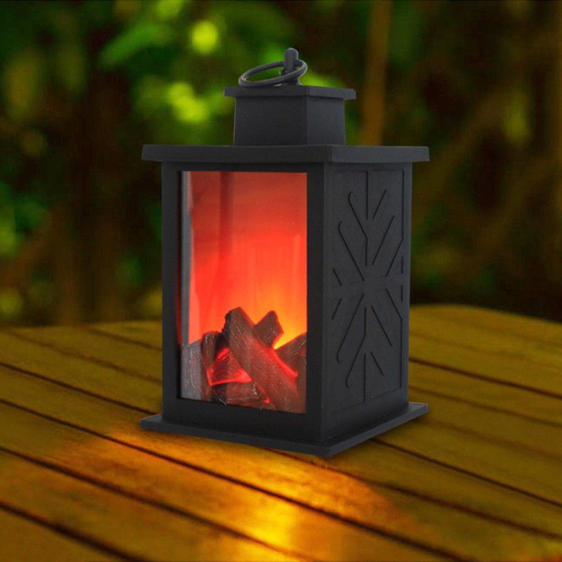 Les lumières décoratives solaires de jardin d'ODM d'OEM flambent des lanternes pour le camping extérieur