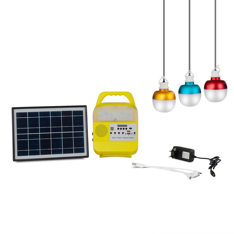 LED actionnée solaire allumant les lampes campantes de produits à la maison économiseurs d'énergie de stalles