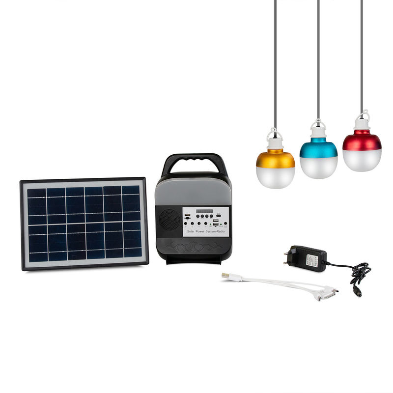 LED actionnée solaire allumant les lampes campantes de produits à la maison économiseurs d'énergie de stalles