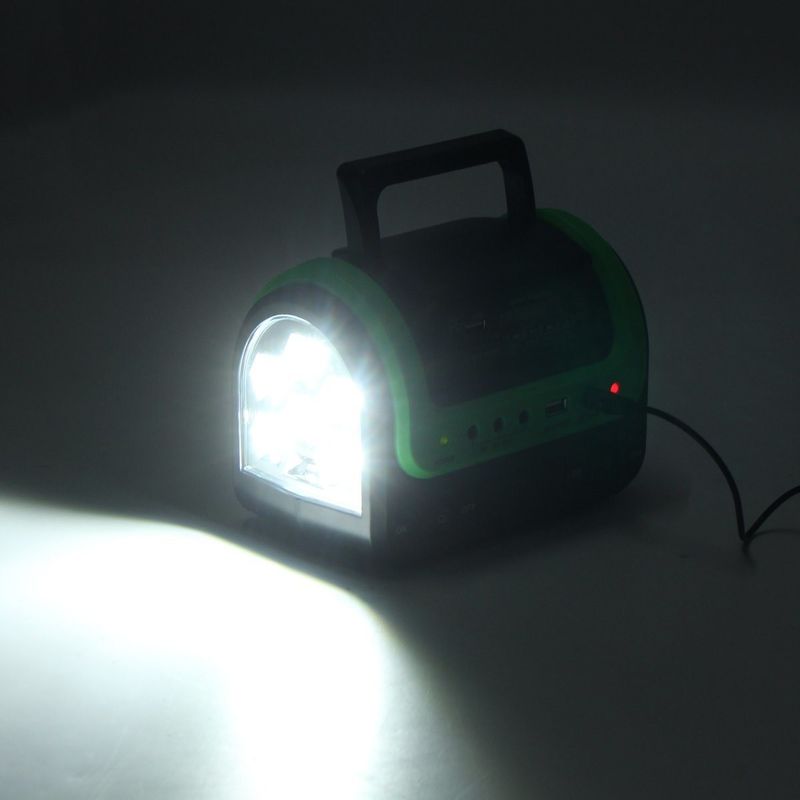 Kit léger solaire de la lampe 12PCS SMD LED de la FCC EMC 5W 6V de bateau à énergie solaire portatif de voiture