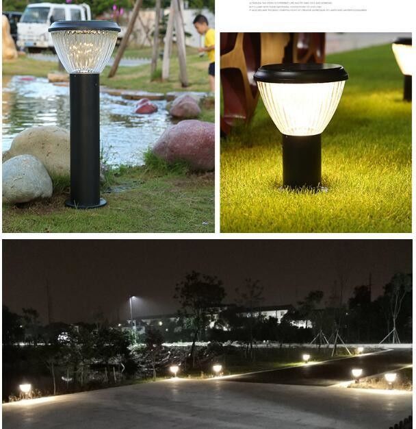 Lumière solaire de jardin de LED 5W imperméable pour la voie extérieure de jardin d'allée de patio de yard