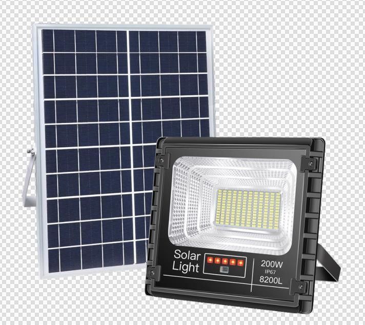 Capteur de mouvement solaire extérieur de lumière d'inondation de jardin de LED actionné avec le contrôle léger intelligent