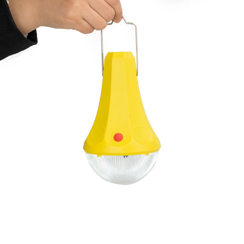 25W système de charge solaire de camping de lumière intégré à la batterie d'urgence lumière solaire de camping de jardin d'éclairage