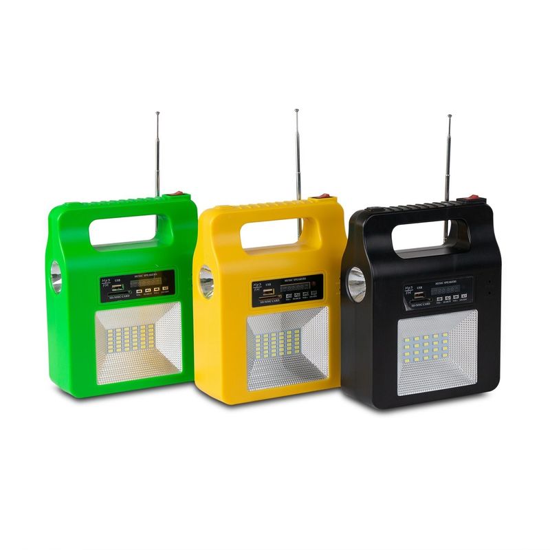 Coupure électrique lumières solaires de secours de 5 watts avec le chargeur de téléphone portable