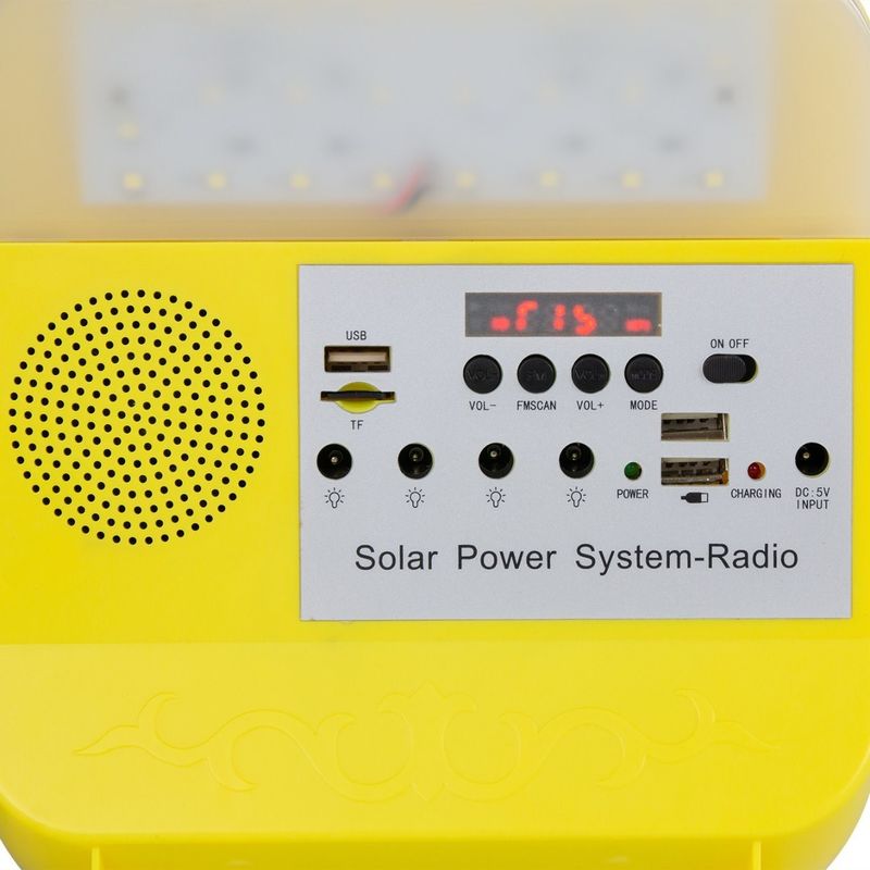 Système de allumage portatif de panneau solaire de système solaire de C.C pour le chargeur solaire à la maison
