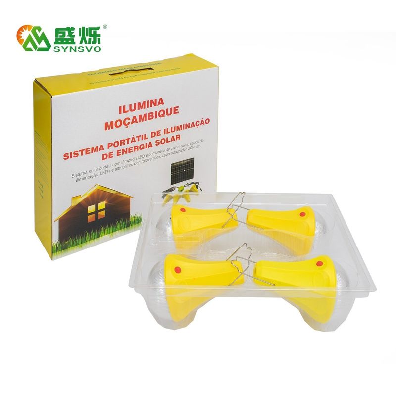 435lum à télécommande Mini Home Lighting System solaire 14Hours au temps de travail 48Hours