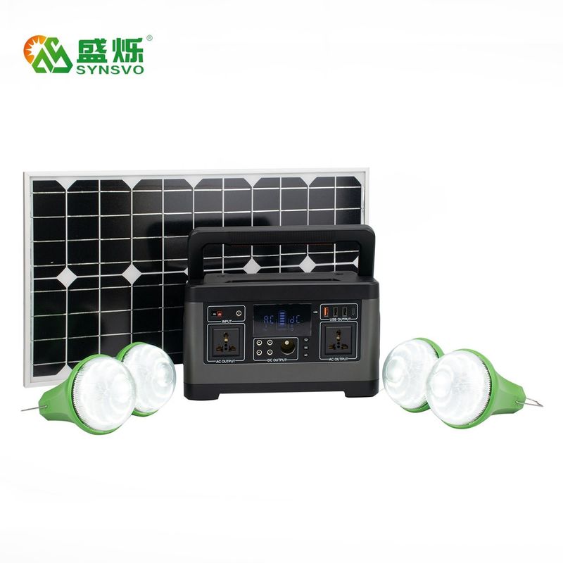 système d'alimentation solaire de panneau solaire de système d'alimentation solaire du générateur 500w 1000w avec l'inveter