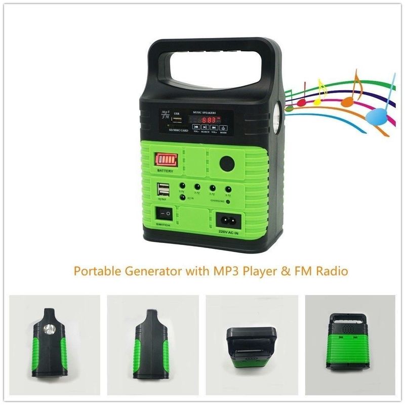 Kit solaire de radio solaire de FM outre de lumière à la maison solaire solaire Kit Global Sunrise Lights du système 10W de grille