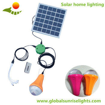 Le panneau solaire global du lever de soleil 6W 6V a mené le kit léger 11Hours au temps de travail 30Hours