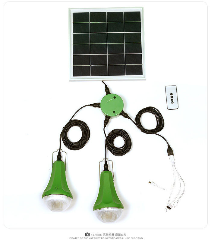 Le panneau solaire global du lever de soleil 6W 6V a mené le kit léger 11Hours au temps de travail 30Hours