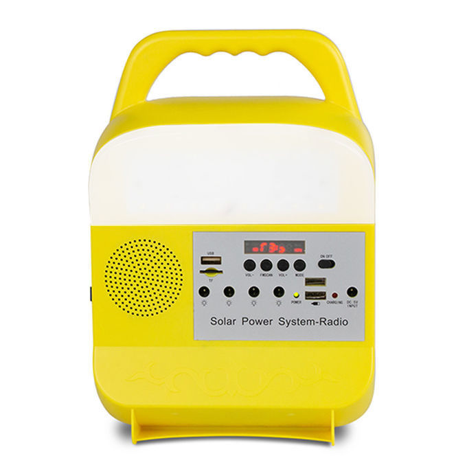 lumière solaire portative 2.3kg du camping 3W pour la lumière extérieure de cellules
