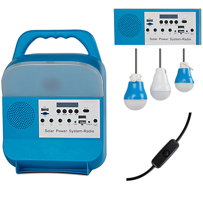 Kits de allumage solaires portatifs/panneaux solaires pour le système d'éclairage à la maison SRE-583